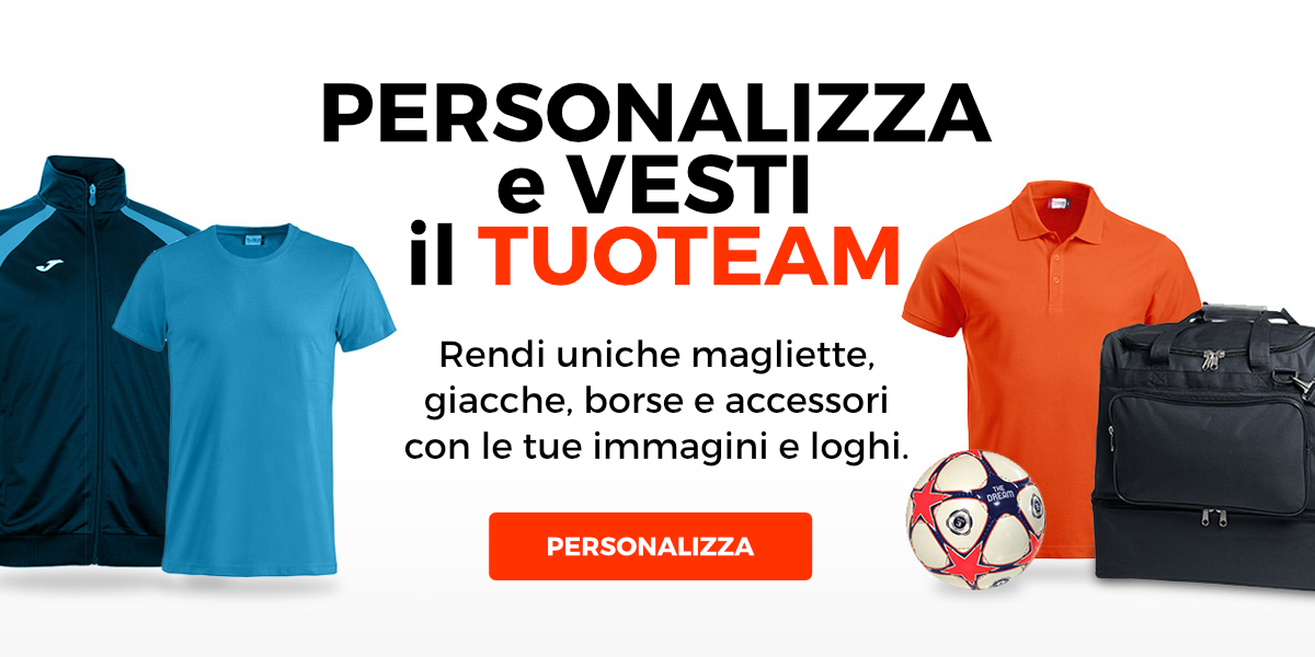 Configuratore ed e-commerce su misura TuoTeam