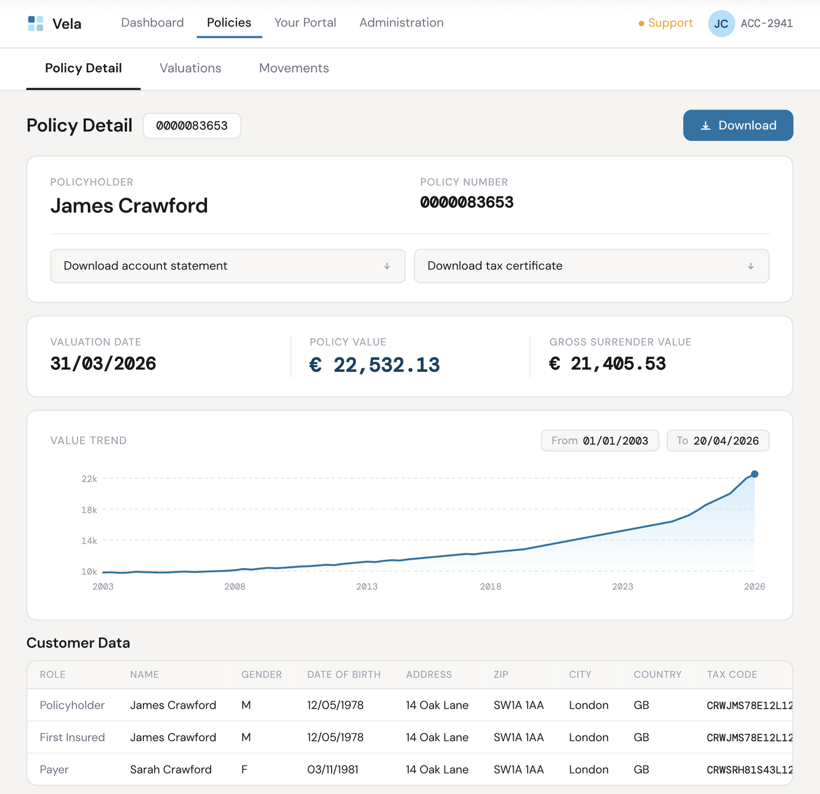 Portfolio Management Platform