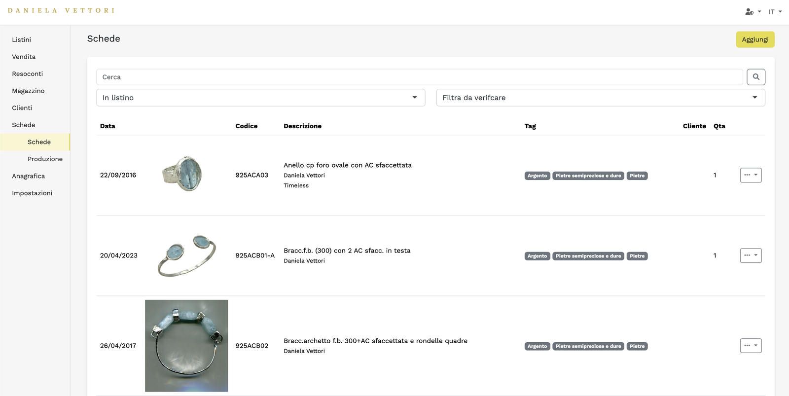 Bottega - B2B per le botteghe orafe